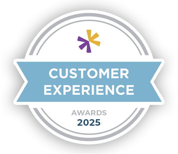 Customer Experience Awards 2025 badge