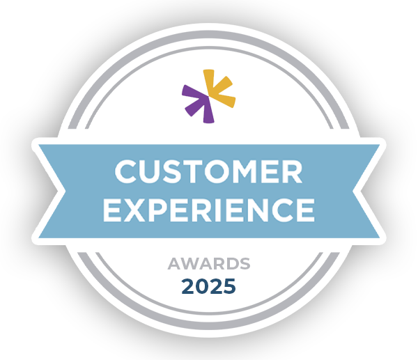 Customer Experience Awards 2025 badge logo