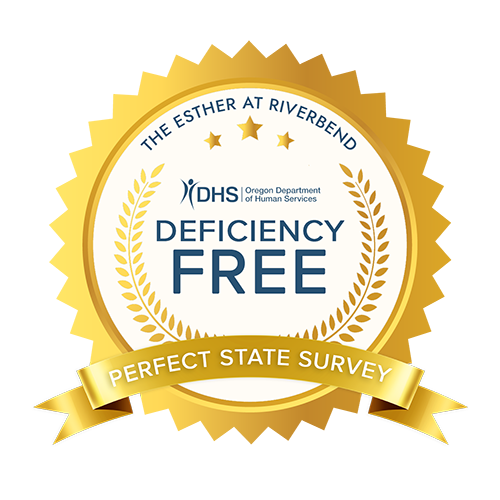 Esther at Riverbend receives deficiency-free survey award