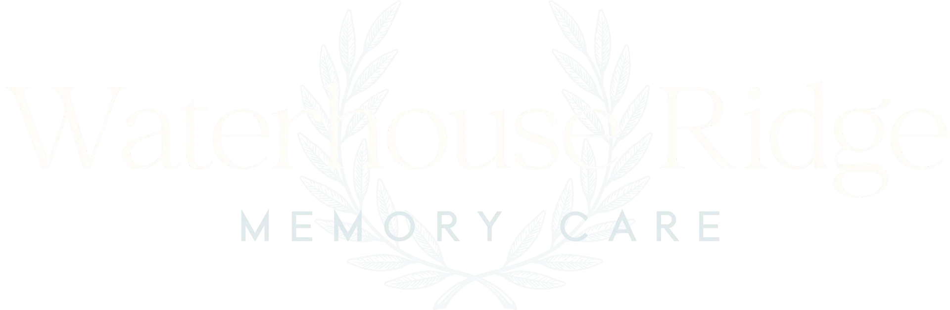 Waterhouse Ridge logo with laurel wreath
