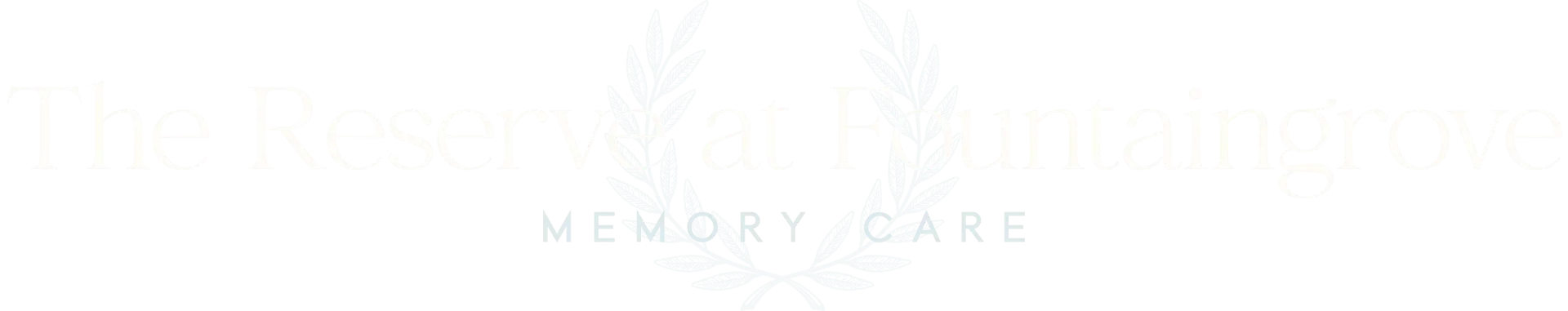 The Reservoir Fountains Grove logo with laurel wreath